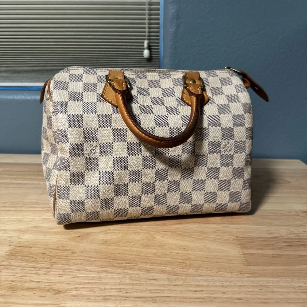 Louis Vuitton Damier Azur Speedy 25 - Picture 2 of 15
